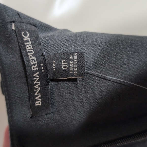 Banana Republic Gray Cold Shoulder Ponte Sheath Dress Stretch Heather Gray, Sz 0 - Picture 4 of 7